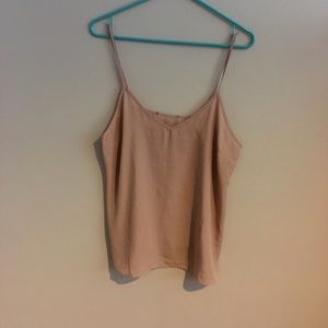 NEW Blush Chiffon Tank